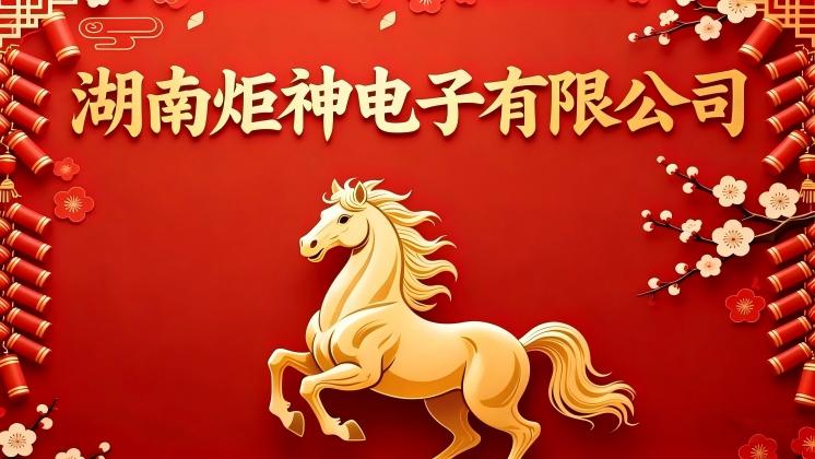 湖南炬神電子祝大家新春快樂、萬事如意